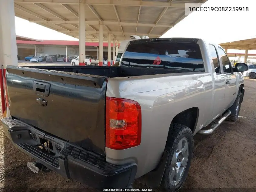 1GCEC19C08Z259918 2008 Chevrolet Silverado 1500 Work Truck