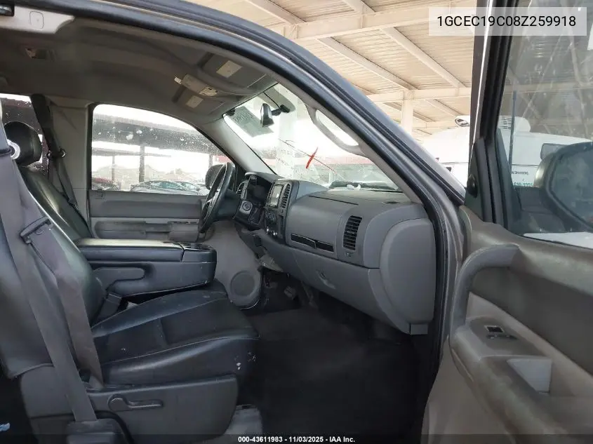 1GCEC19C08Z259918 2008 Chevrolet Silverado 1500 Work Truck