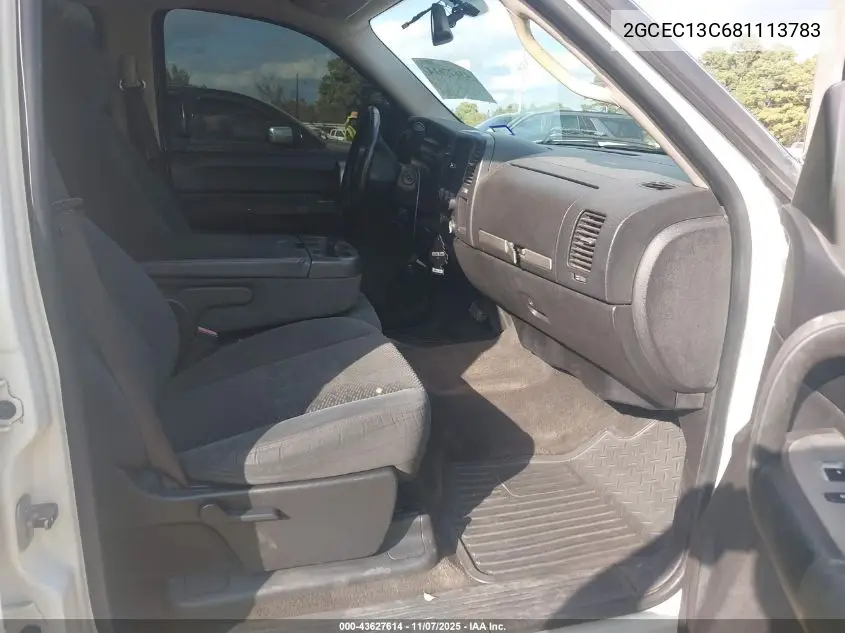 2GCEC13C681113783 2008 Chevrolet Silverado 1500 Lt1