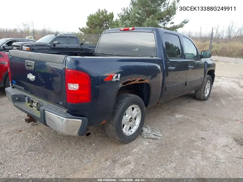 3GCEK13388G249911 2008 Chevrolet Silverado 1500 Lt1