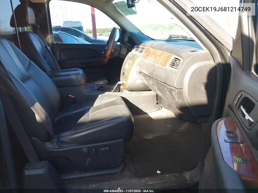 2GCEK19J681214749 2008 Chevrolet Silverado 1500 Ltz