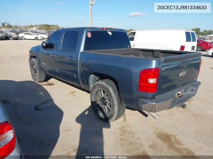 2GCEC13J981334633 2008 Chevrolet Silverado 1500 Ltz