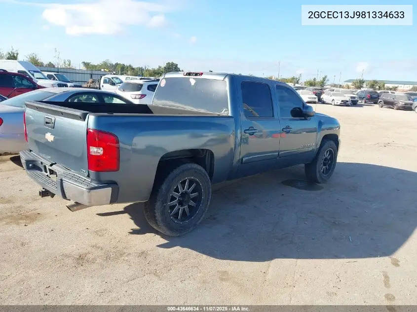 2GCEC13J981334633 2008 Chevrolet Silverado 1500 Ltz