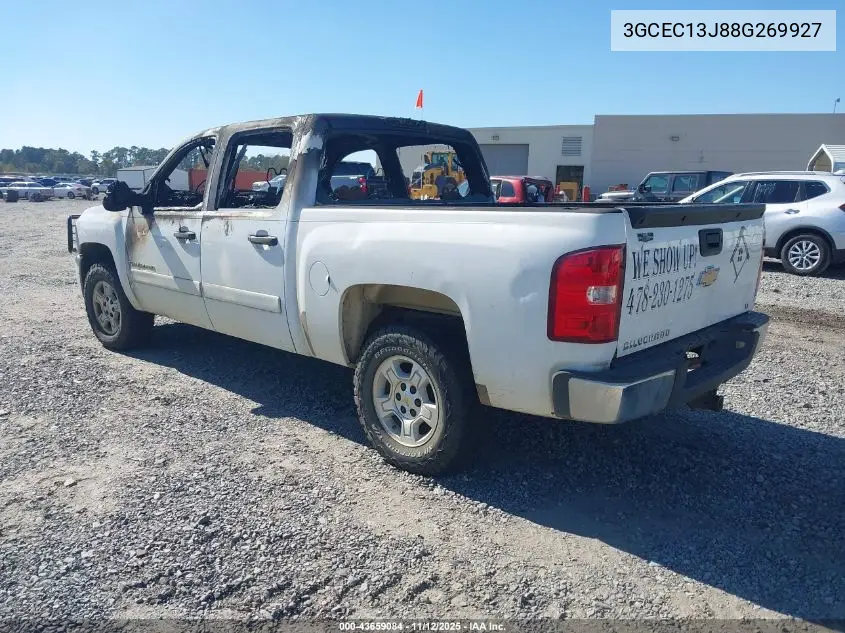 3GCEC13J88G269927 2008 Chevrolet Silverado 1500 Lt1