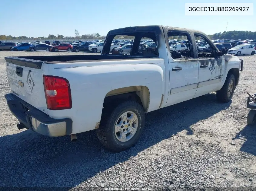 3GCEC13J88G269927 2008 Chevrolet Silverado 1500 Lt1