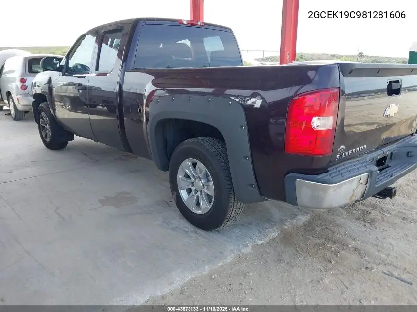 2GCEK19C981281606 2008 Chevrolet Silverado 1500 Work Truck