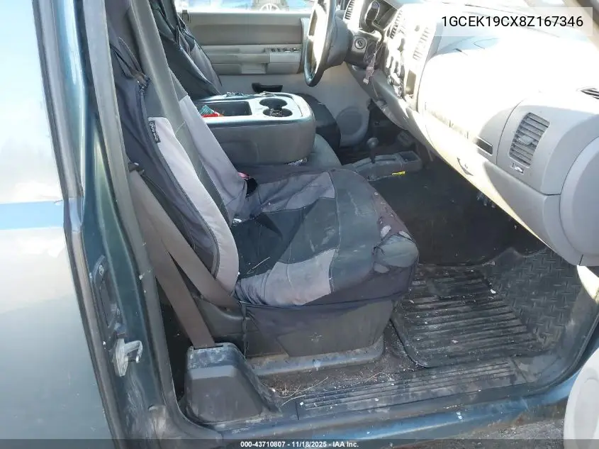 1GCEK19CX8Z167346 2008 Chevrolet Silverado 1500 Work Truck
