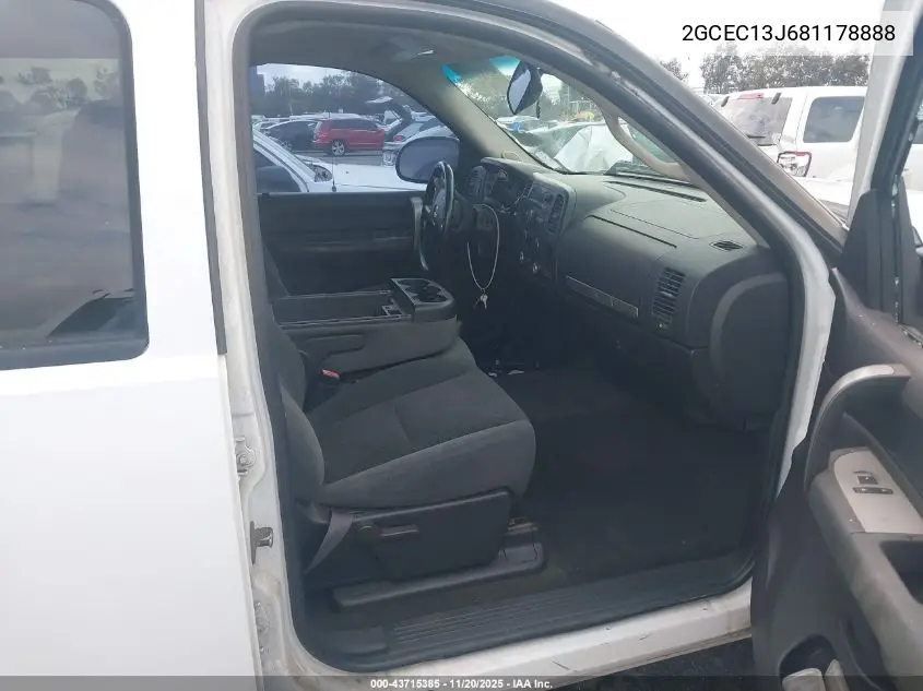 2GCEC13J681178888 2008 Chevrolet Silverado 1500 Lt1