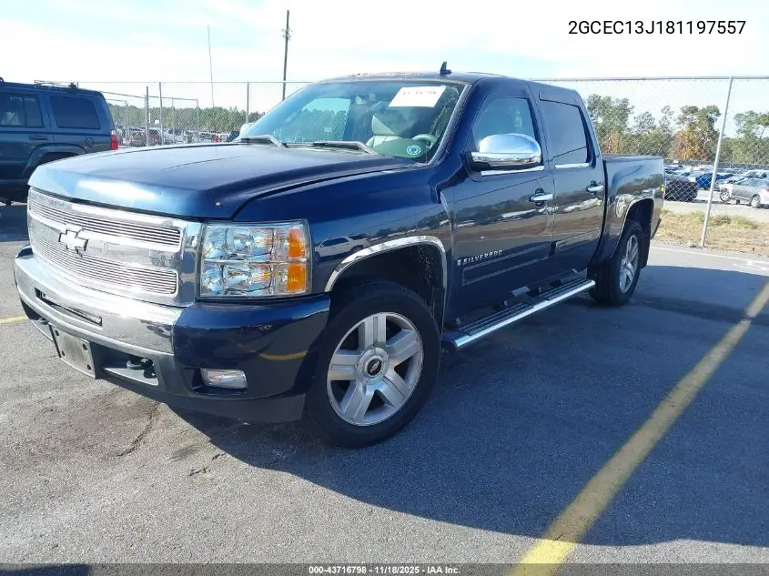 2GCEC13J181197557 2008 Chevrolet Silverado 1500 Ltz