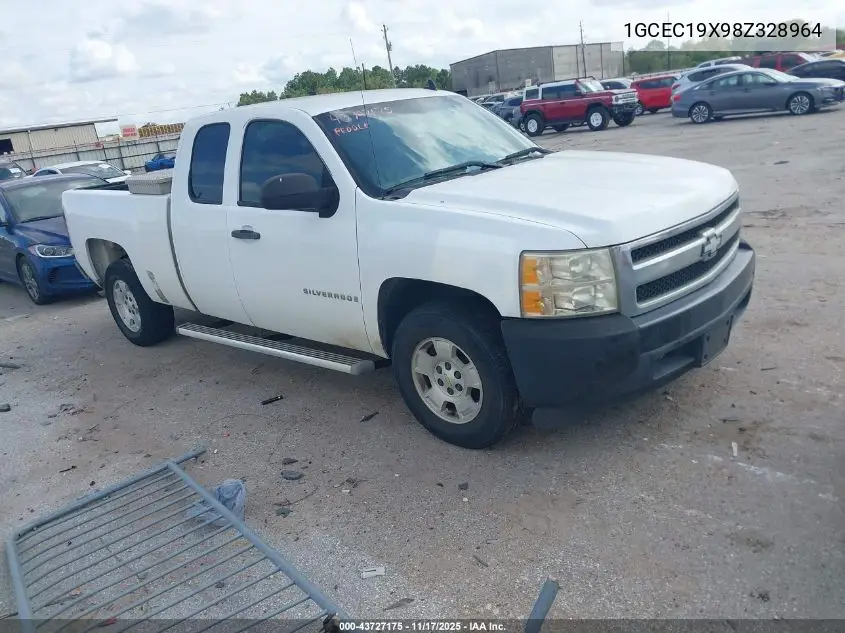 1GCEC19X98Z328964 2008 Chevrolet Silverado 1500 Work Truck