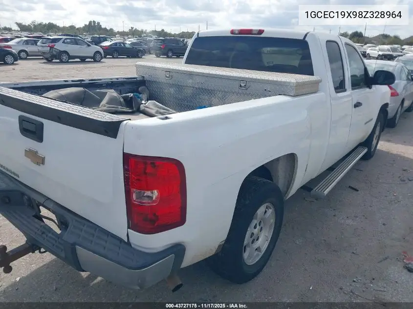 1GCEC19X98Z328964 2008 Chevrolet Silverado 1500 Work Truck