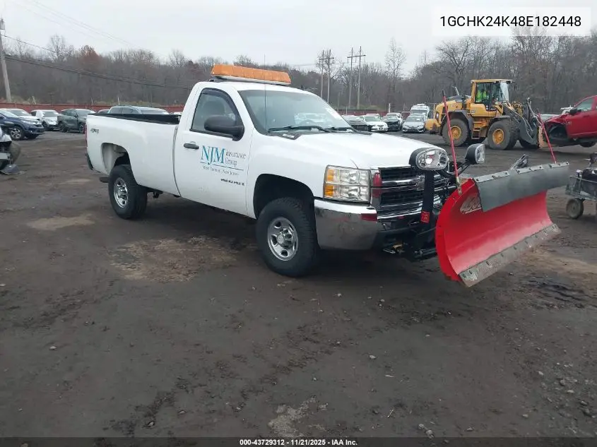 1GCHK24K48E182448 2008 Chevrolet Silverado 2500Hd Work Truck