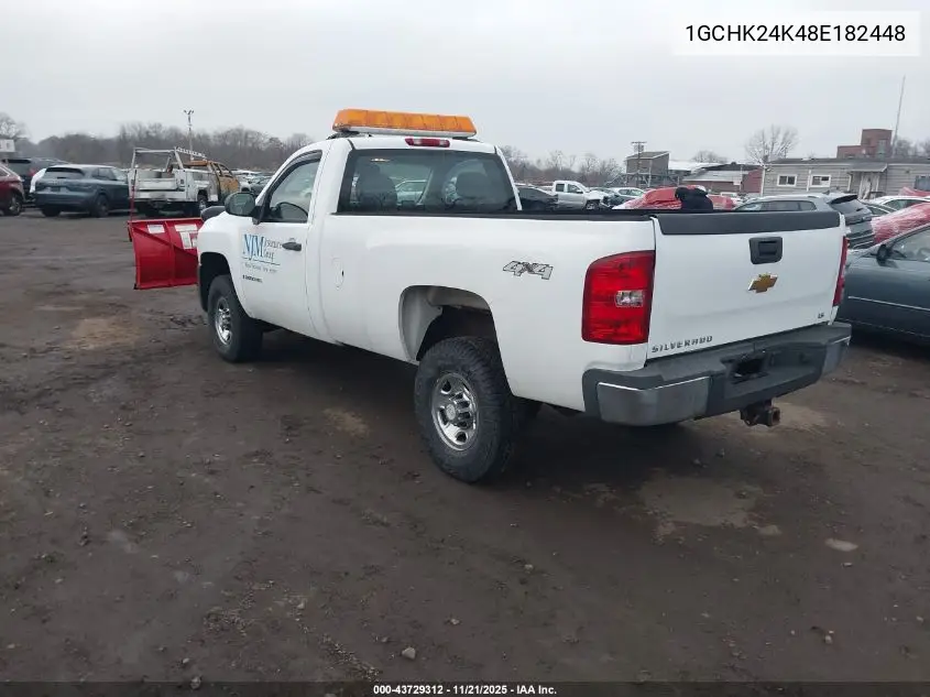 1GCHK24K48E182448 2008 Chevrolet Silverado 2500Hd Work Truck
