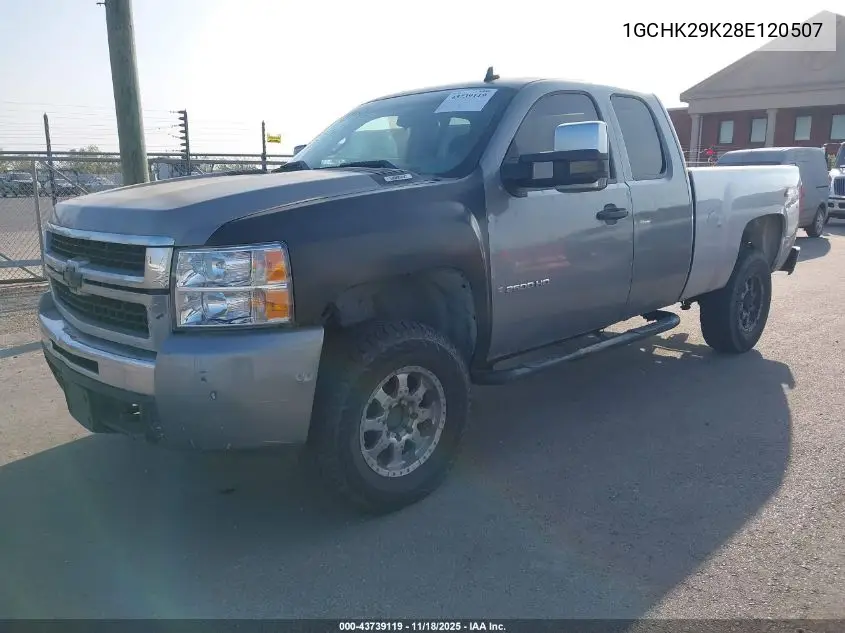 1GCHK29K28E120507 2008 Chevrolet Silverado 2500Hd Work Truck