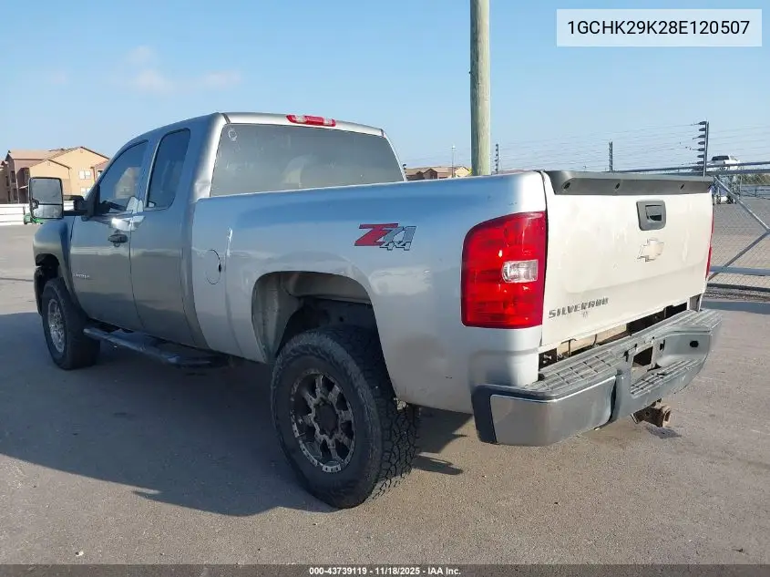 1GCHK29K28E120507 2008 Chevrolet Silverado 2500Hd Work Truck