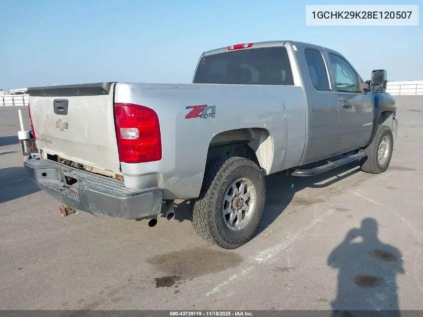 1GCHK29K28E120507 2008 Chevrolet Silverado 2500Hd Work Truck