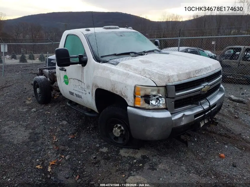1GCHK34678E174630 2008 Chevrolet Silverado 3500Hd Work Truck