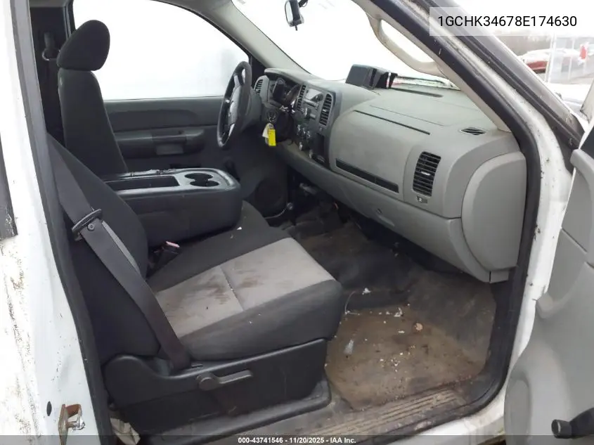 1GCHK34678E174630 2008 Chevrolet Silverado 3500Hd Work Truck