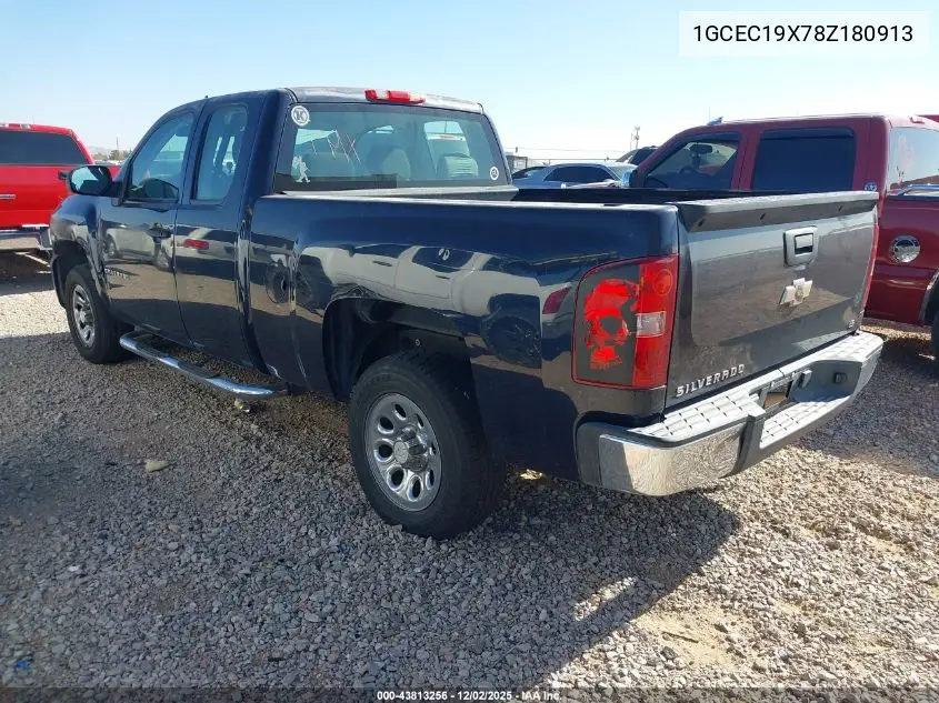 1GCEC19X78Z180913 2008 Chevrolet Silverado 1500 Work Truck