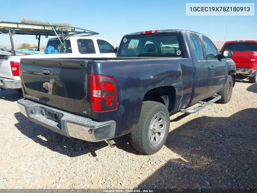 1GCEC19X78Z180913 2008 Chevrolet Silverado 1500 Work Truck