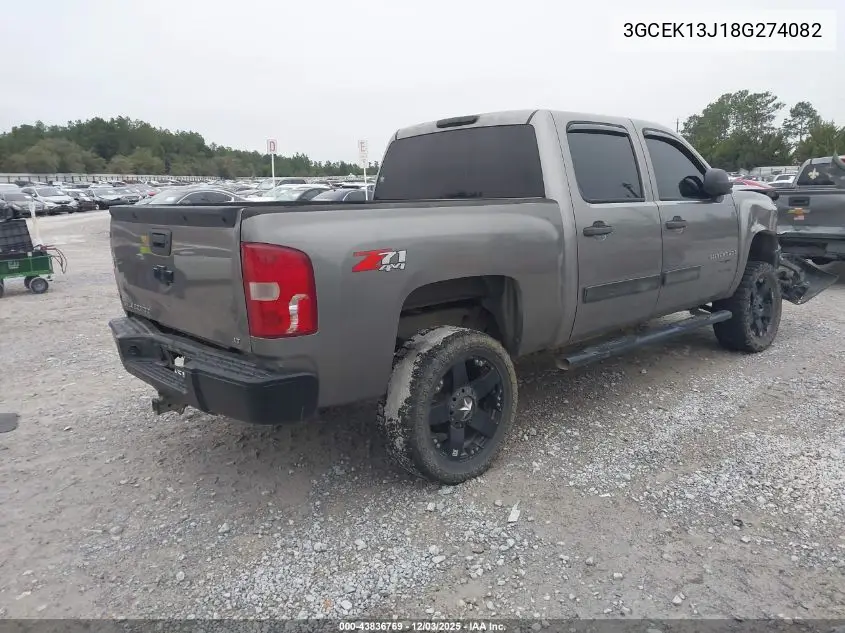 3GCEK13J18G274082 2008 Chevrolet Silverado 1500 Lt1