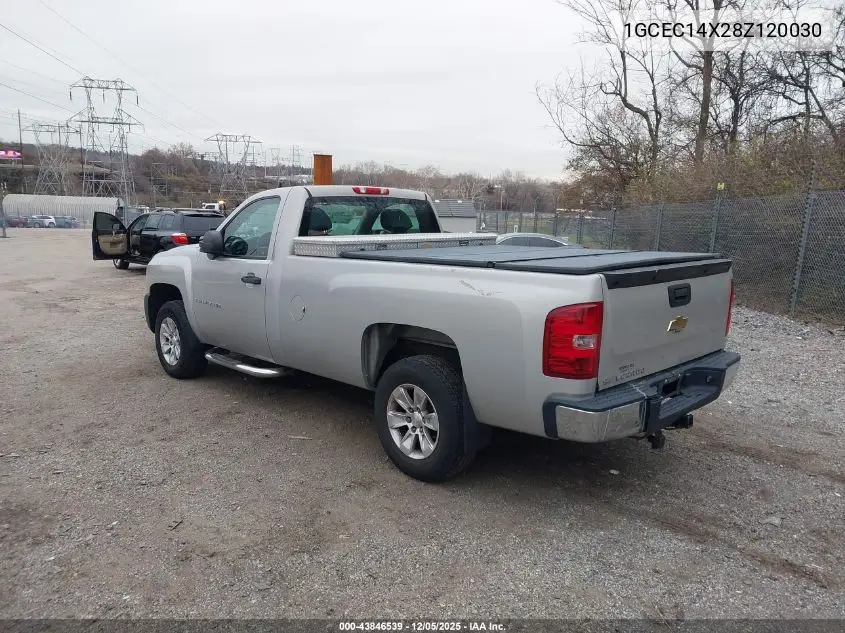 1GCEC14X28Z120030 2008 Chevrolet Silverado 1500 Work Truck