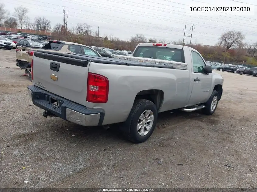 1GCEC14X28Z120030 2008 Chevrolet Silverado 1500 Work Truck