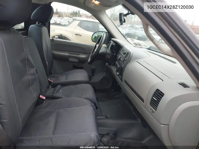 1GCEC14X28Z120030 2008 Chevrolet Silverado 1500 Work Truck