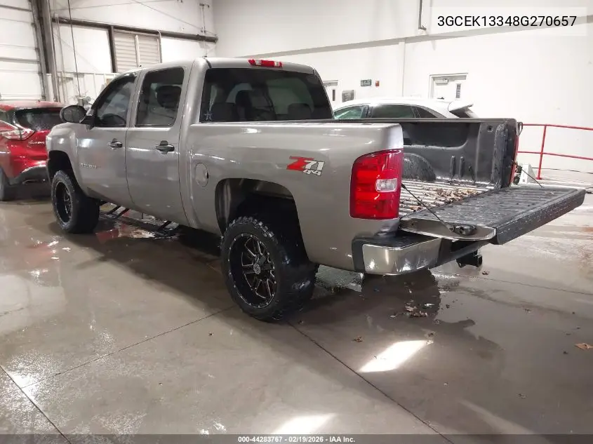 3GCEK13348G270657 2008 Chevrolet Silverado 1500 Lt1