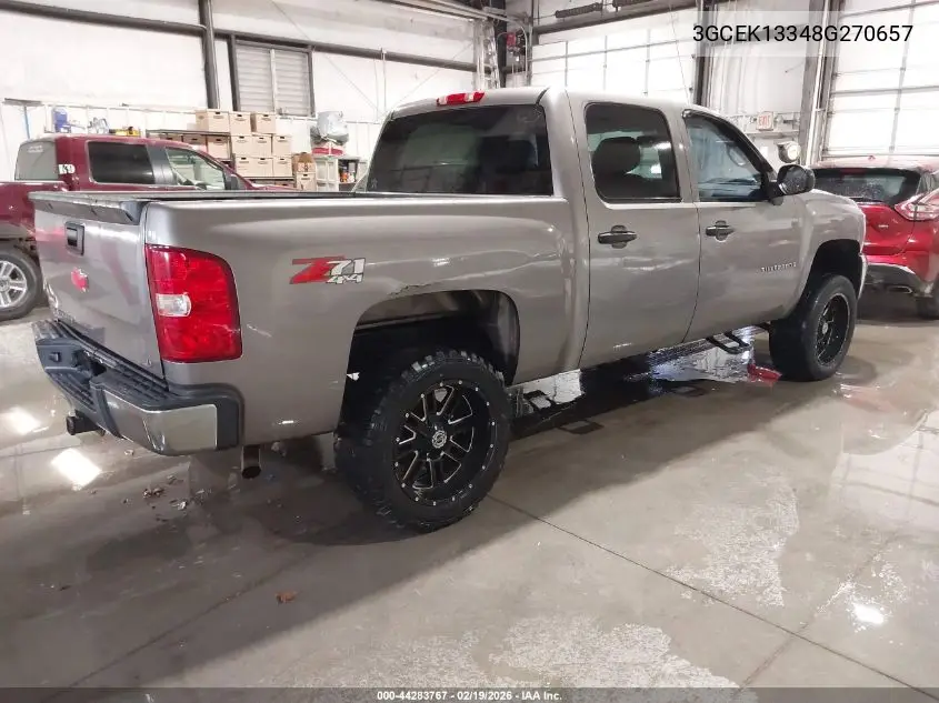 3GCEK13348G270657 2008 Chevrolet Silverado 1500 Lt1