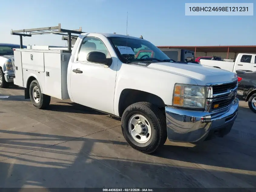 1GBHC24698E121231 2008 Chevrolet Silverado 2500Hd Work Truck
