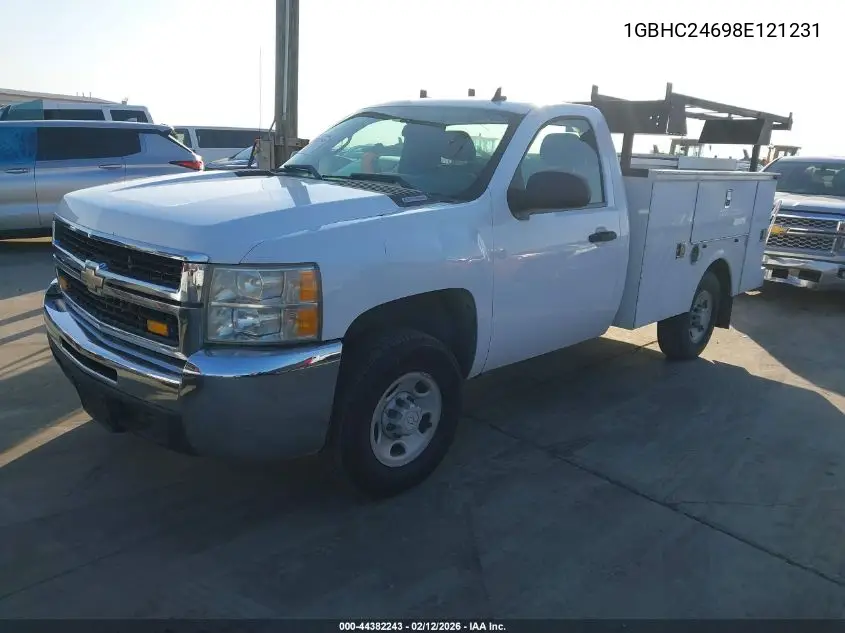 1GBHC24698E121231 2008 Chevrolet Silverado 2500Hd Work Truck