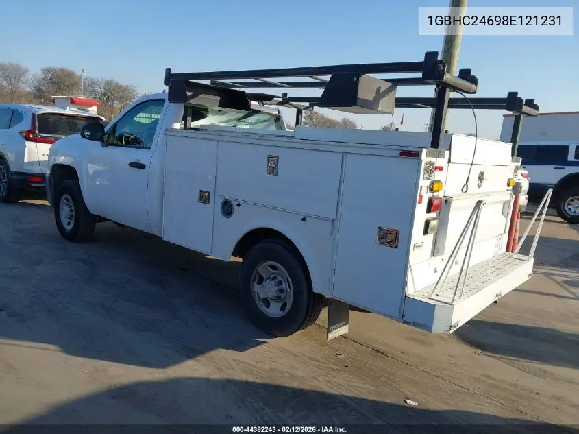 1GBHC24698E121231 2008 Chevrolet Silverado 2500Hd Work Truck