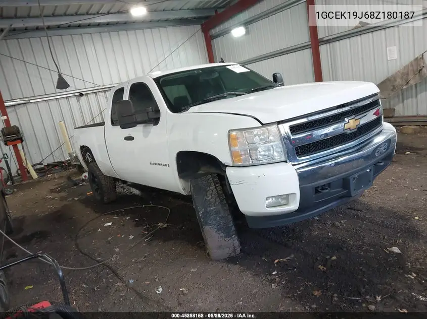 1GCEK19J68Z180187 2008 Chevrolet Silverado 1500 Lt1