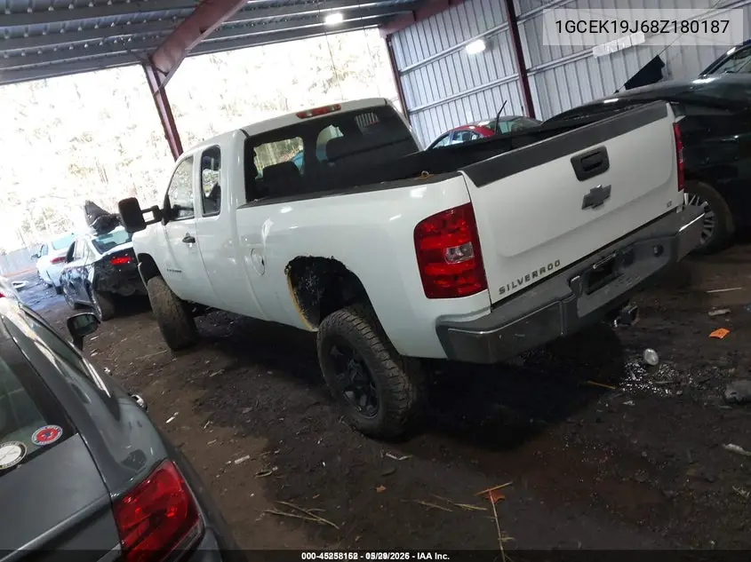 1GCEK19J68Z180187 2008 Chevrolet Silverado 1500 Lt1