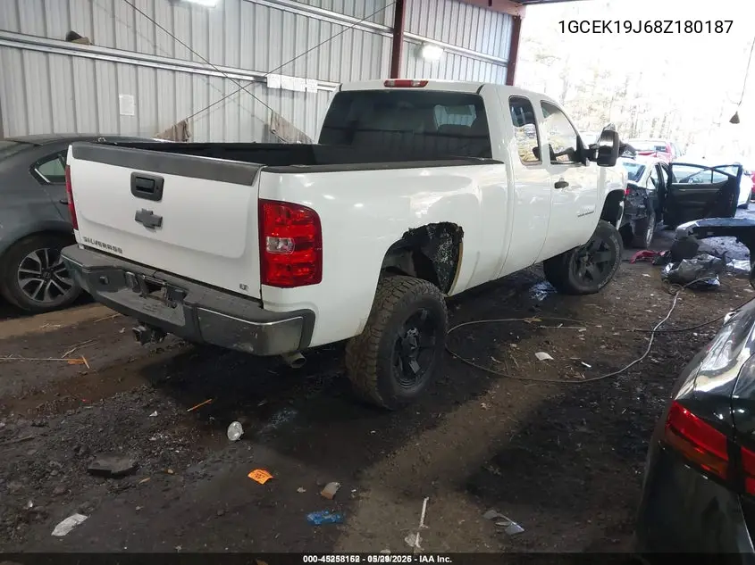 1GCEK19J68Z180187 2008 Chevrolet Silverado 1500 Lt1