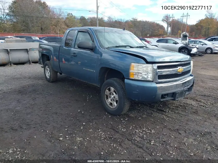 1GCEK29019Z277117 2009 Chevrolet Silverado 1500 Lt