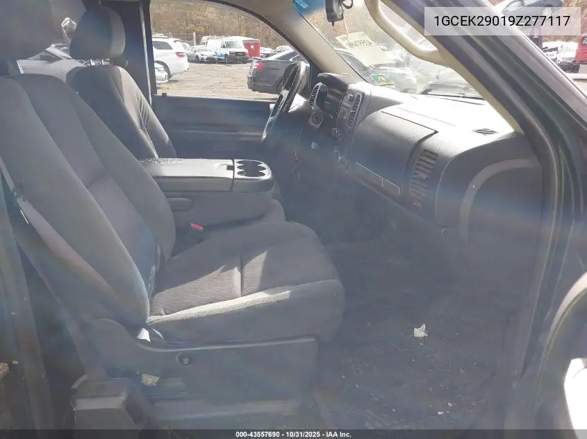 1GCEK29019Z277117 2009 Chevrolet Silverado 1500 Lt