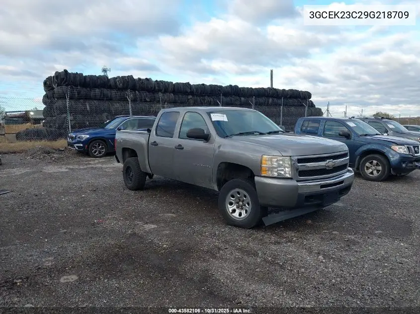 3GCEK23C29G218709 2009 Chevrolet Silverado 1500 Lt