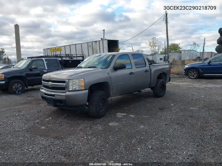3GCEK23C29G218709 2009 Chevrolet Silverado 1500 Lt