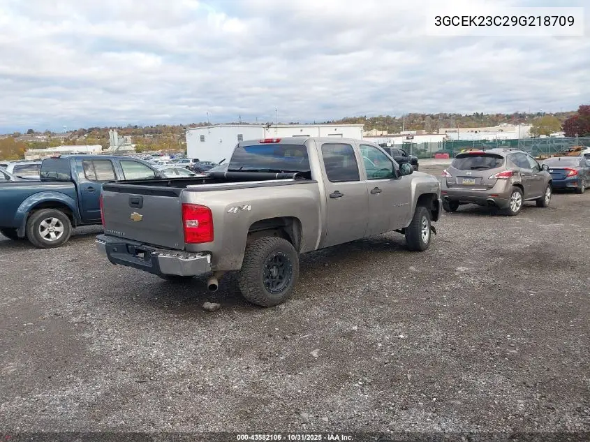3GCEK23C29G218709 2009 Chevrolet Silverado 1500 Lt