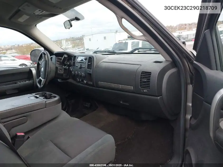 3GCEK23C29G218709 2009 Chevrolet Silverado 1500 Lt