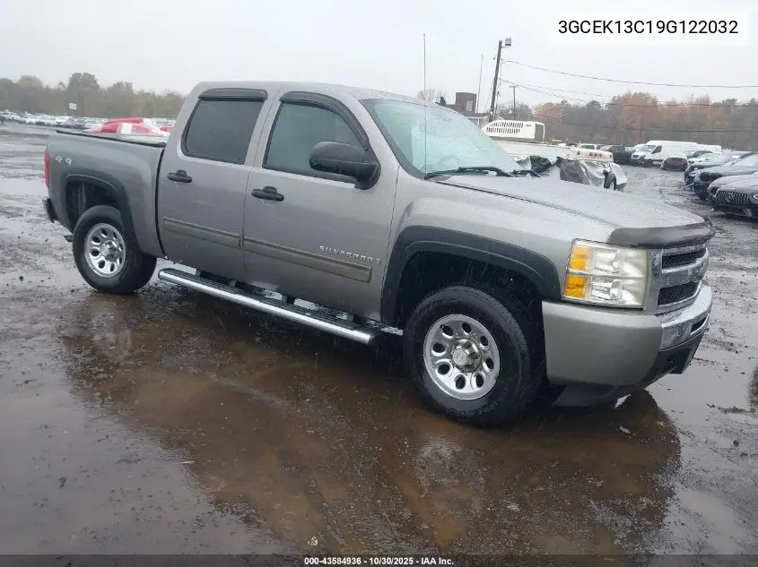 3GCEK13C19G122032 2009 Chevrolet Silverado 1500 Ls