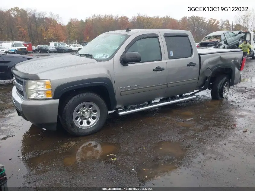 3GCEK13C19G122032 2009 Chevrolet Silverado 1500 Ls