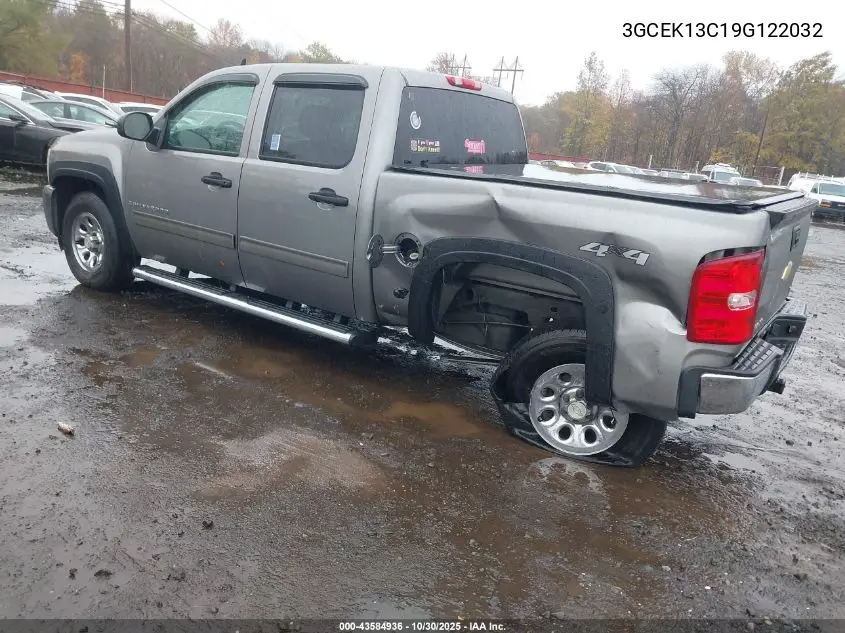 3GCEK13C19G122032 2009 Chevrolet Silverado 1500 Ls