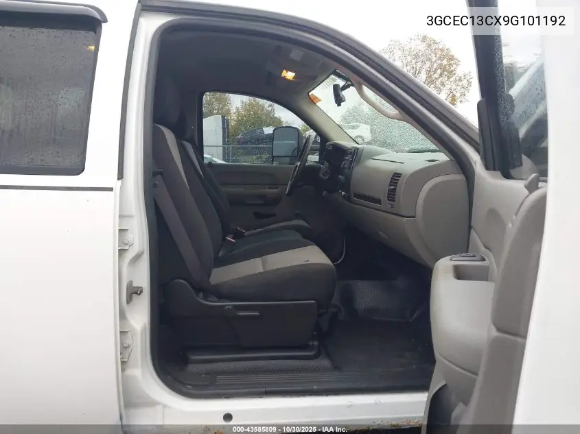 3GCEC13CX9G101192 2009 Chevrolet Silverado 1500 Work Truck
