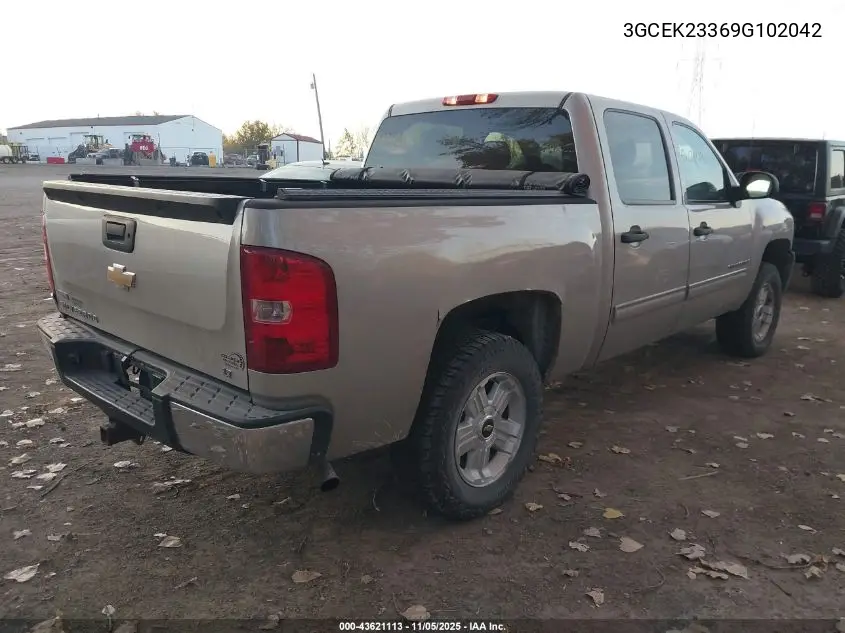 3GCEK23369G102042 2009 Chevrolet Silverado 1500 Lt