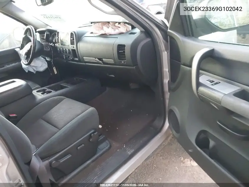 3GCEK23369G102042 2009 Chevrolet Silverado 1500 Lt