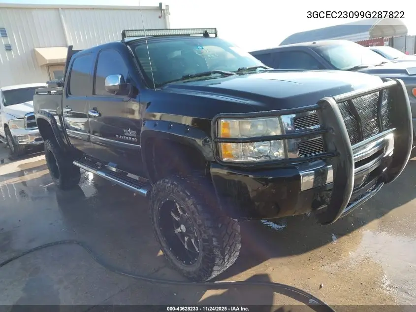 3GCEC23099G287822 2009 Chevrolet Silverado 1500 Lt