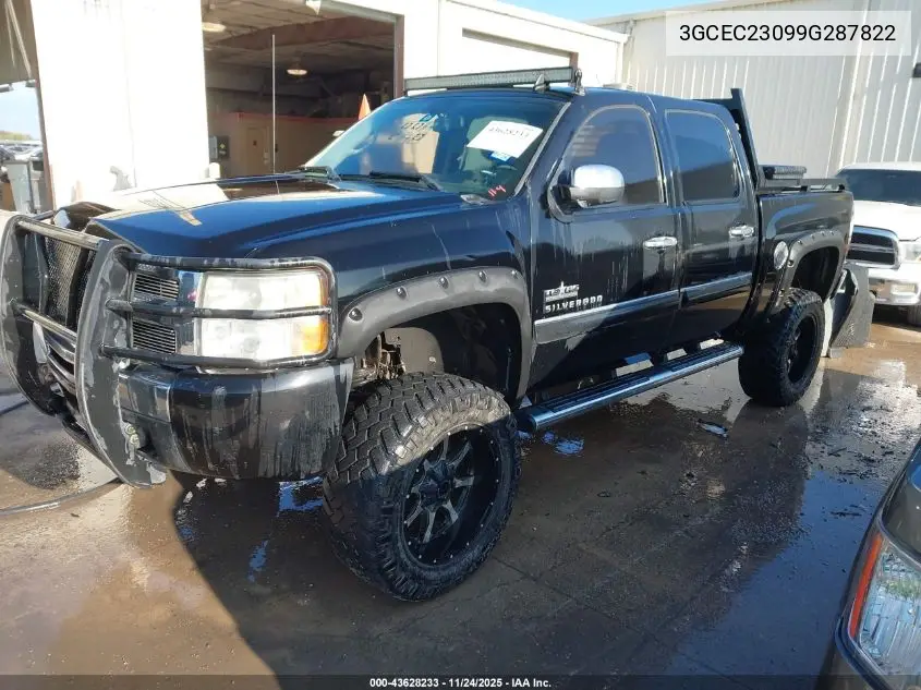 3GCEC23099G287822 2009 Chevrolet Silverado 1500 Lt